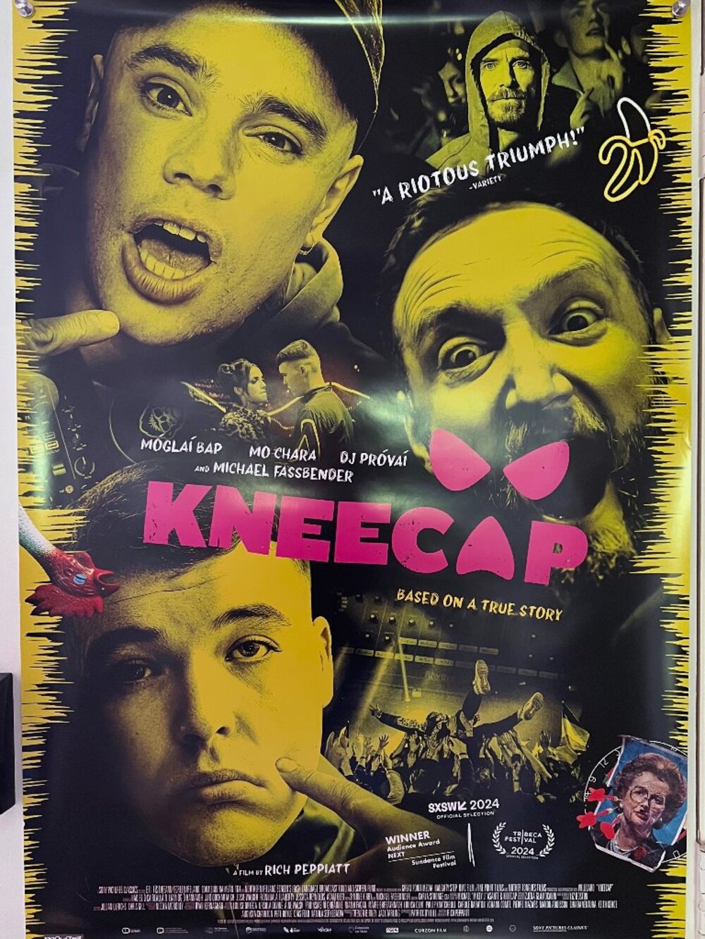 KNEECAP (2024) - ORIGINAL SINGLE SIDED MOVIE POSTER